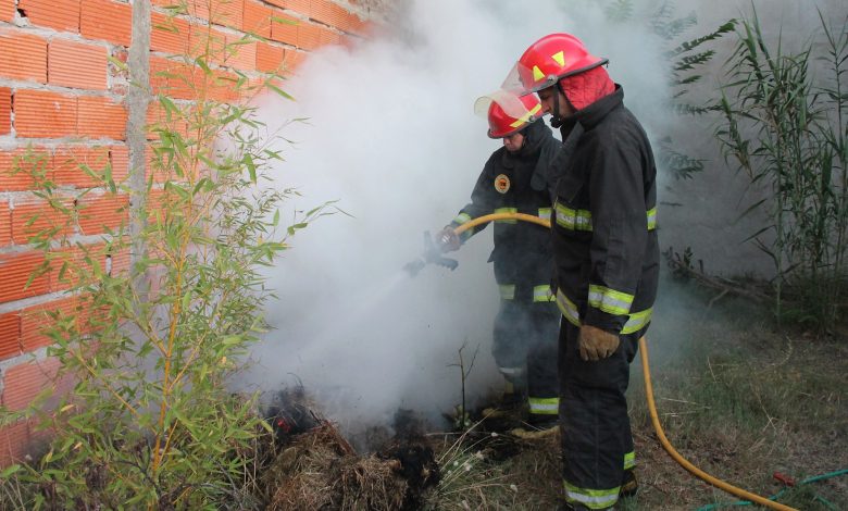 Photo of Incendio cuando quemaba pastizales