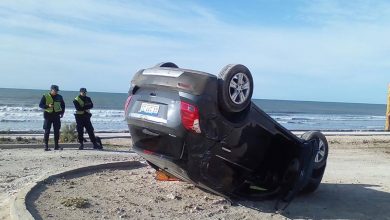 Photo of Vuelco en 38 y Costanera
