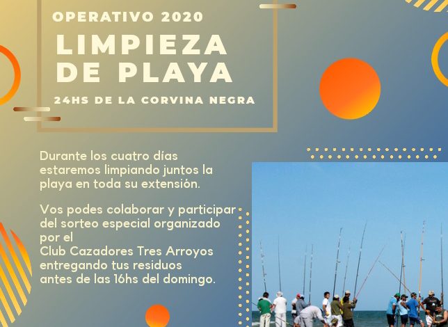 Photo of Se lanza el operativo «Limpieza de Playas» por las 24 hs.