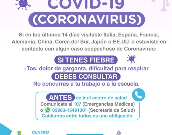 Photo of Medidas de prevención ante el Coronavirus difundidas por el Municipio
