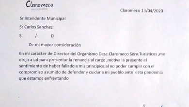 Photo of Renunció Carlos Ávila al cargo de Director del Ente Descentralizado