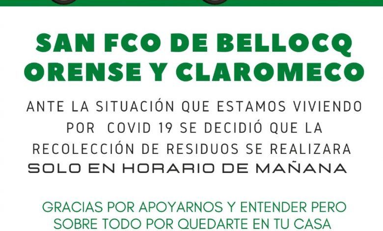 Photo of Recolección de residuos por la mañana