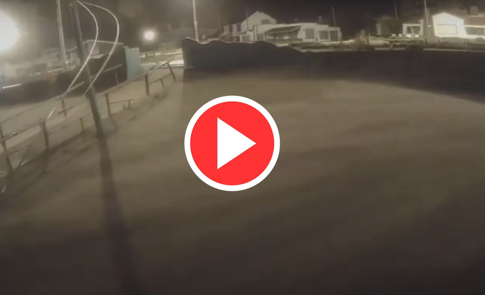Photo of Intensa lluvia y fuertes vientos golpearon Claromecó (Video)