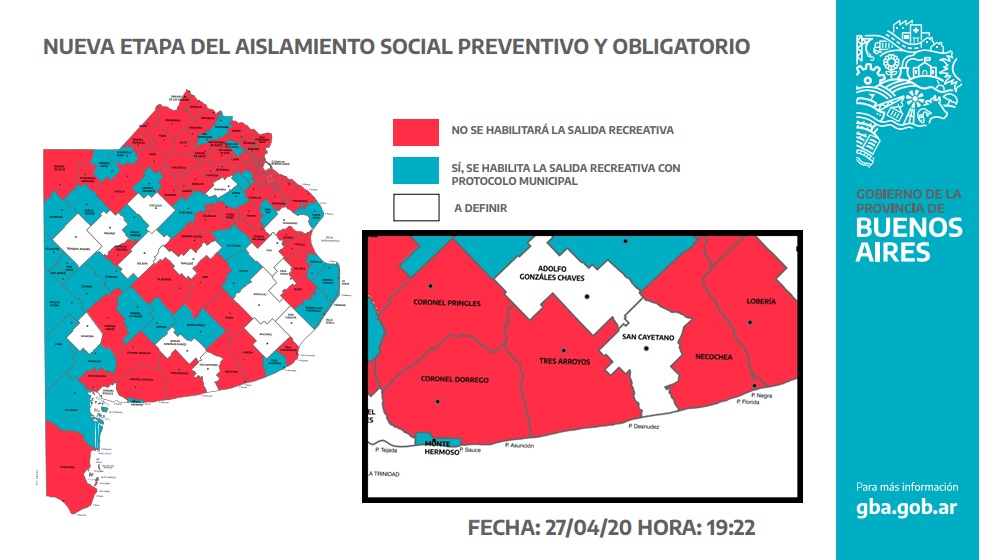 Photo of Se confirmó que Tres Arroyos no tendrá salidas recreativas