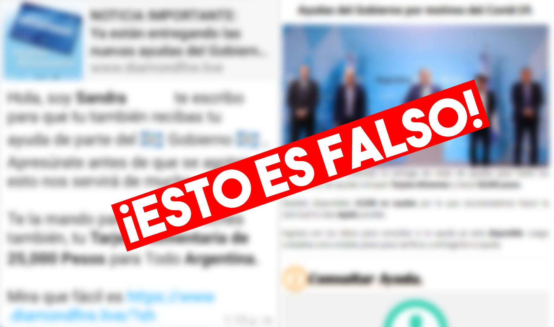 Photo of Alerta: mensaje viral falso ofrece $25000 de la Tarjeta Alimentar