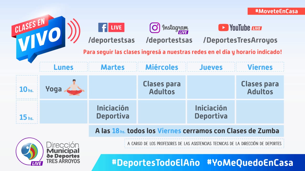 Photo of “Movete en Casa” propuesta de la Dirección de Deportes
