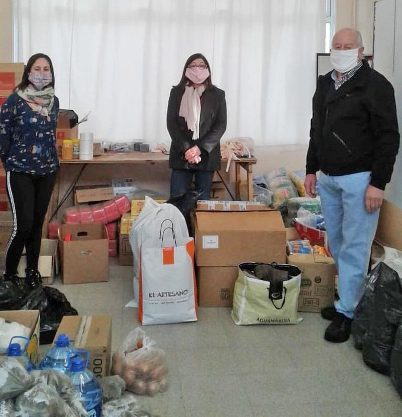Photo of Donación de la delegación local del Instituto Nacional Browniano
