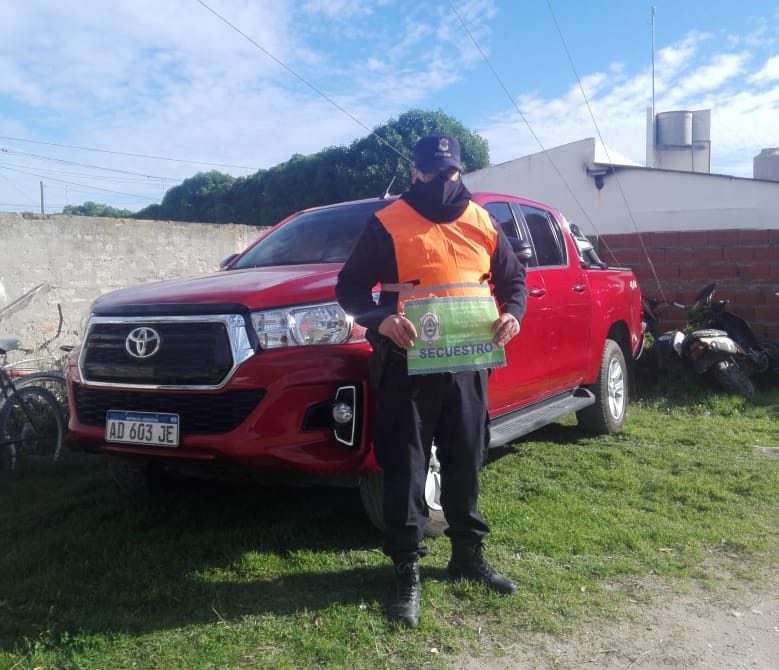 Photo of En control rutinario detectaron una pickup sustraída en Ituzaingó
