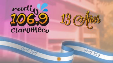 Photo of ¡Felices 13 años, 106.9 Radio Claromecó!