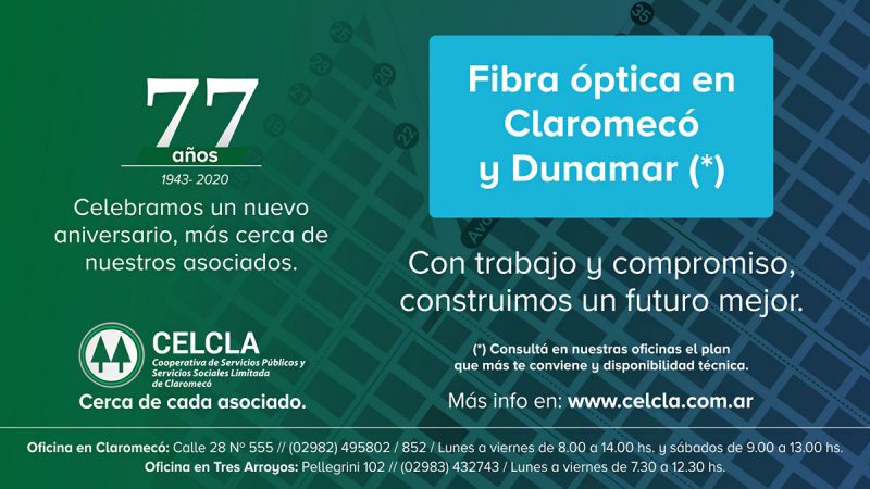 Photo of La Cooperativa Eléctrica cumple 77 años