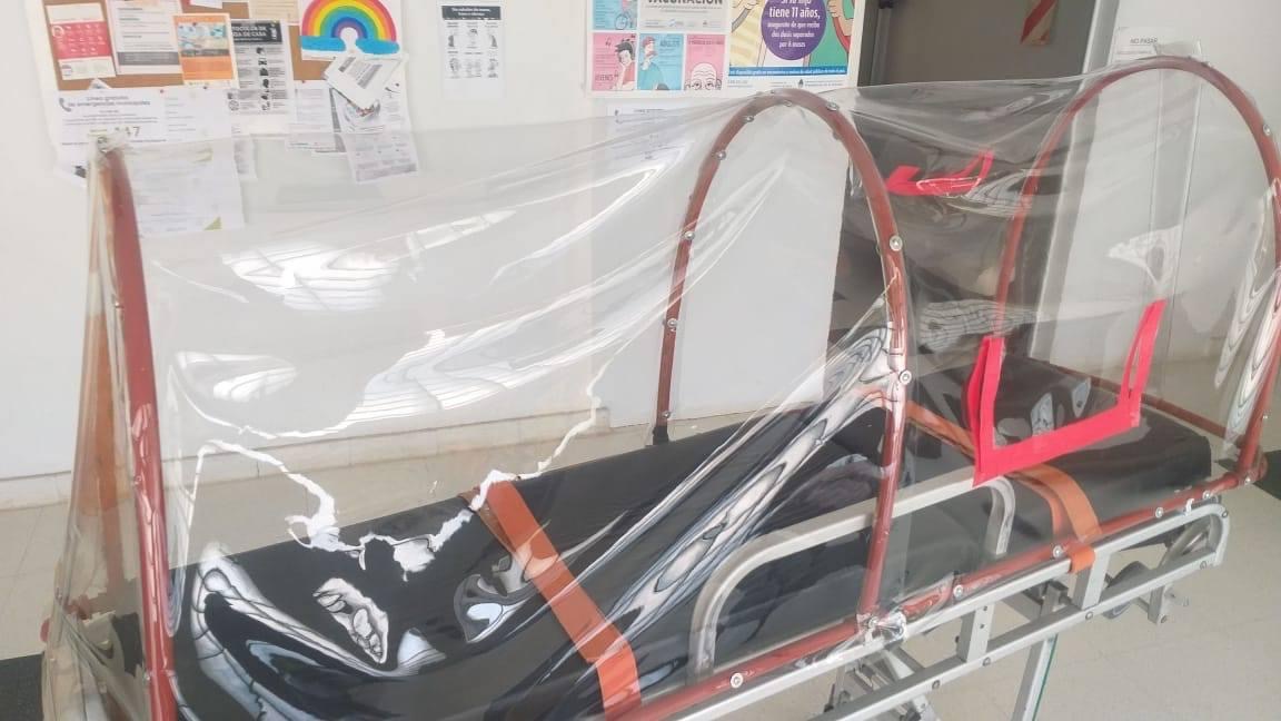 Photo of Crearon cápsula para traslado de posibles pacientes con Covid