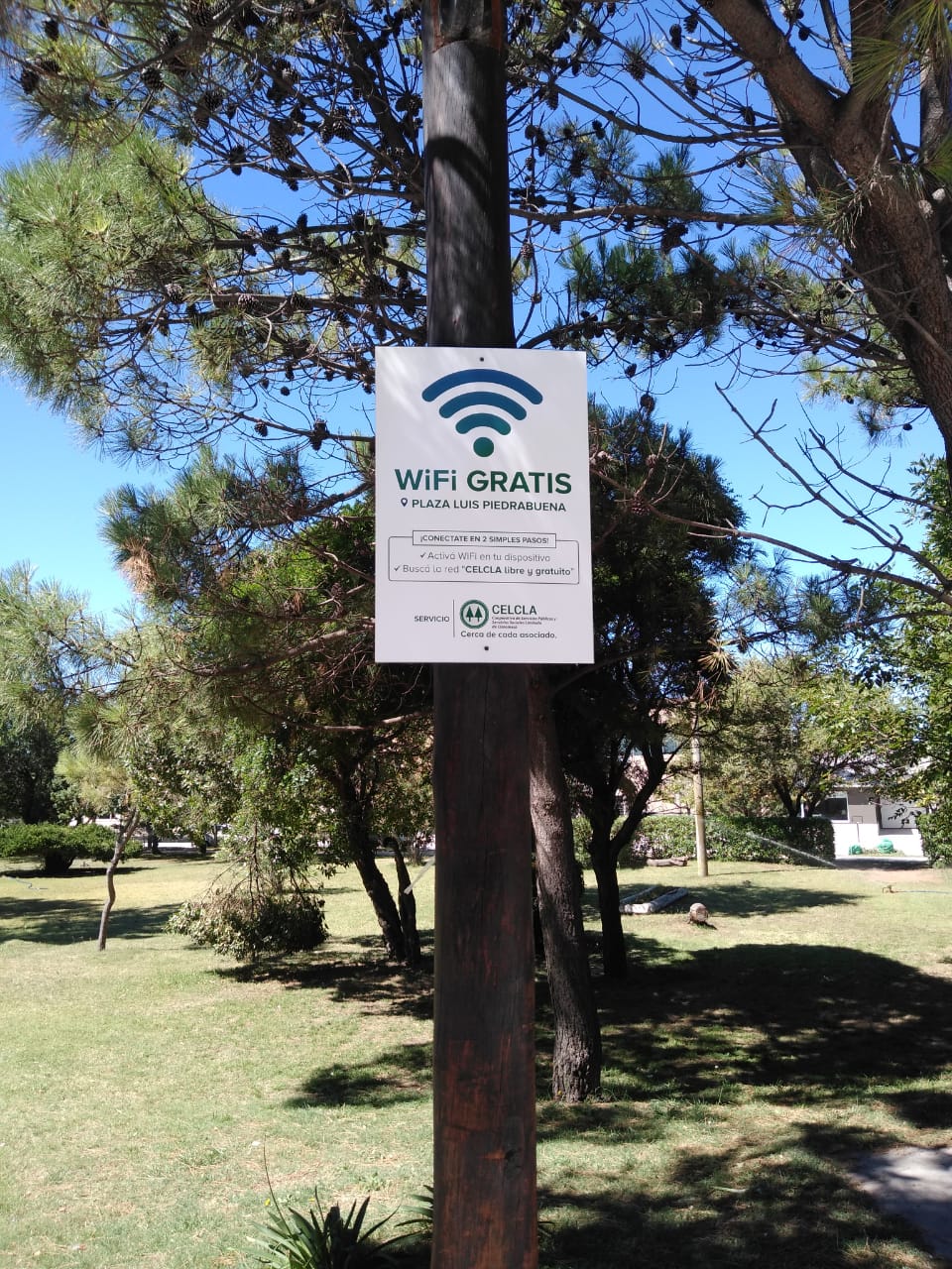 Photo of WiFi libre y gratuito en la Plaza Luis Piedra Buena
