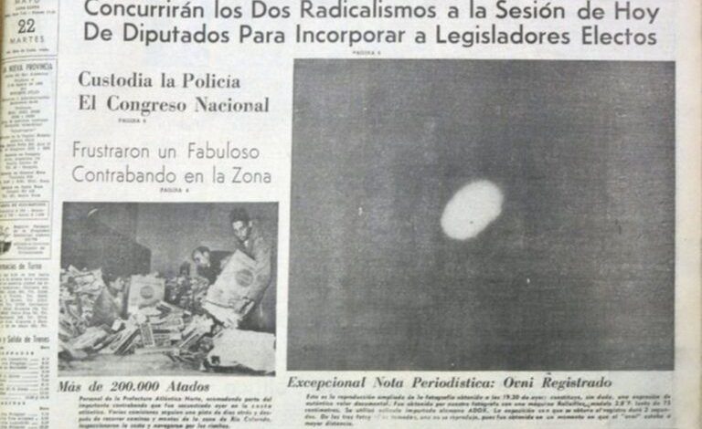 Photo of Aseguran que un ovni cayó en Bahía Blanca