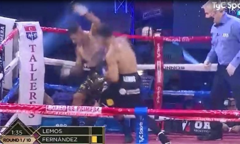 Photo of Tremendo KO de Tito Lemos en el primer round para retener su título latino (video)