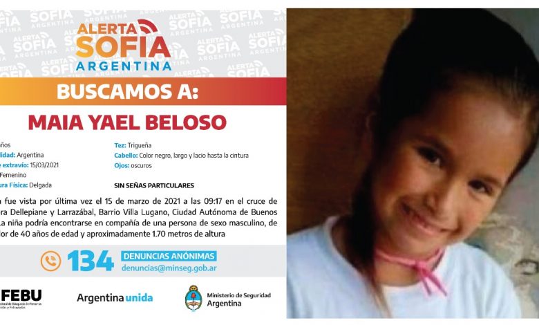 Photo of Emiten Alerta Sofía por nena de 7 años desaparecida