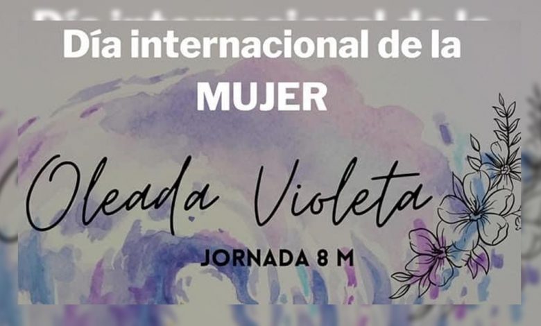 Photo of Actividades por el 8M “Oleada Violeta” en la Plaza Luis Piedra Buena