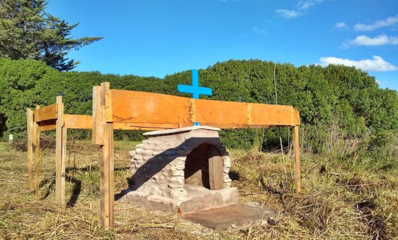 Photo of A tres meses de la desaparición de Barreto su padre construye un monumento