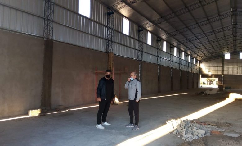 Photo of Hugo Fernández recorrió obras junto a Lamberti