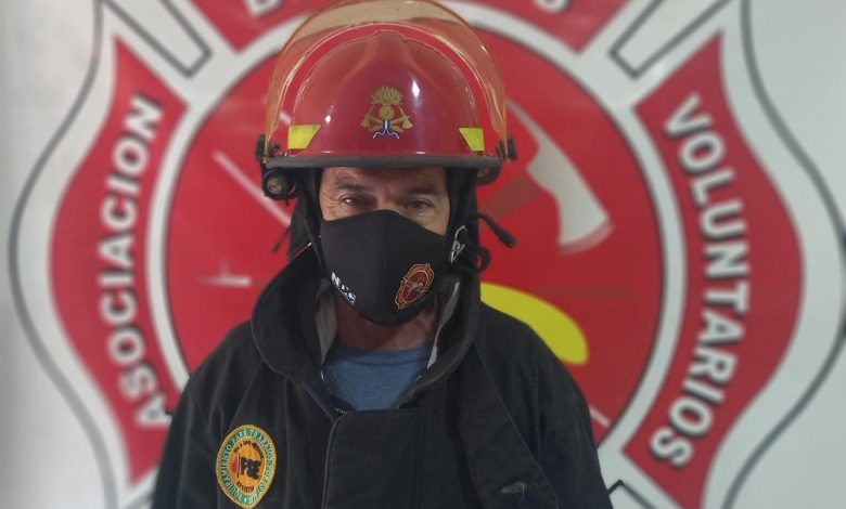 Photo of Claudio Alcodoy: “El fallecimiento de mi padre y el incendio del vivero me motivó a ser bombero”